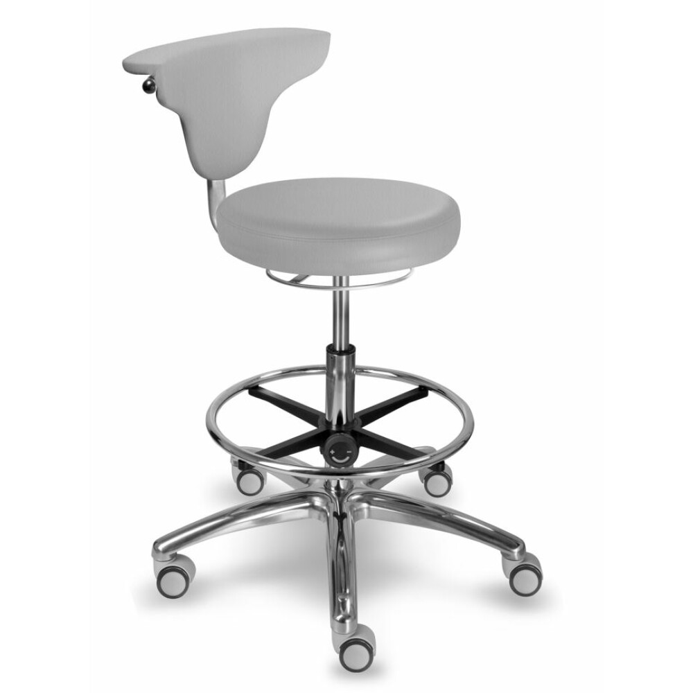Zdravotnická stolička s oporou zad 1251 G dent