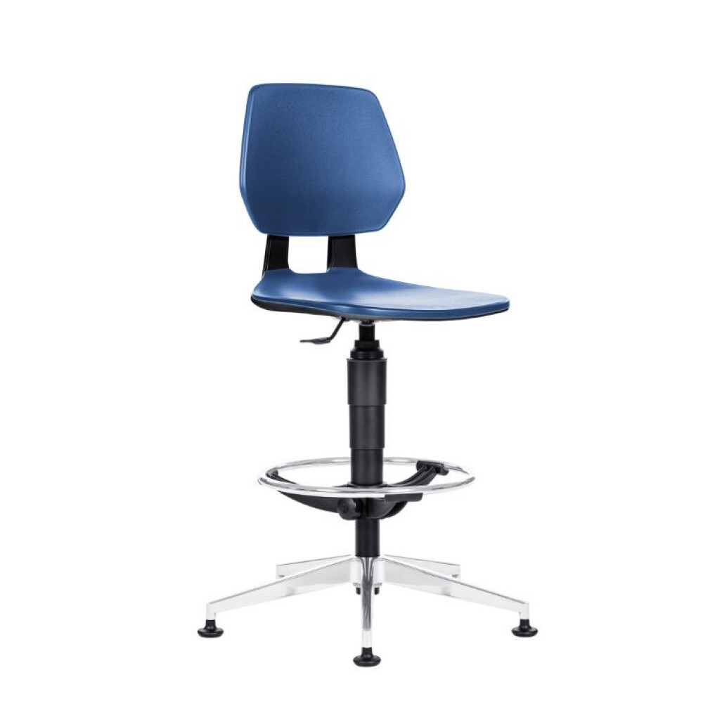 Pracovní židle 1260 Alloy PLAST s kruhem na nohy