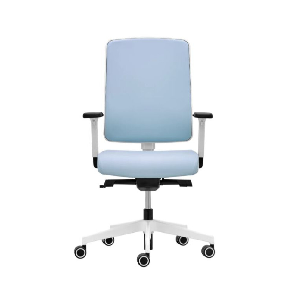 Kancelářská židle FLEXI FX 1124 plast bílý
