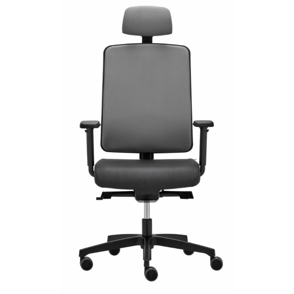 Kancelářská židle FLEXI FX 1124 plast černý
