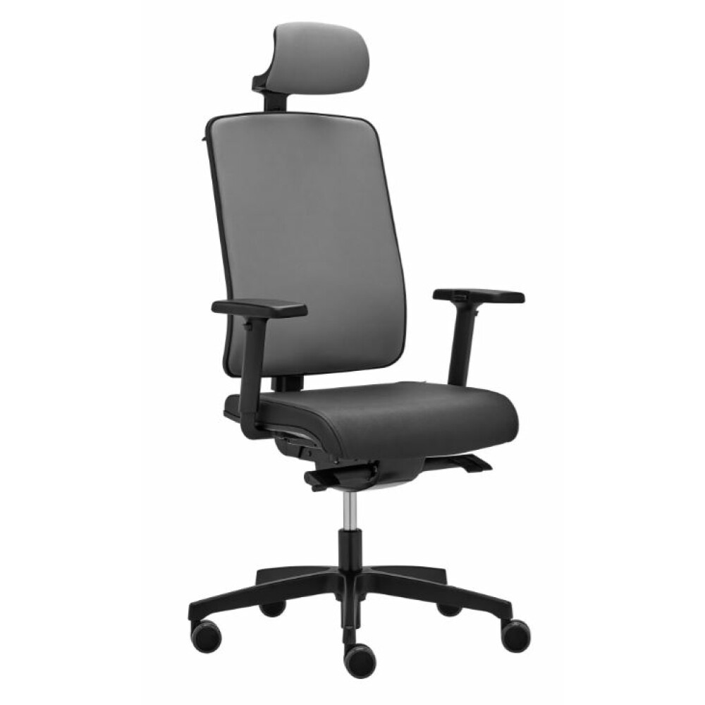 Kancelářská židle FLEXI FX 1124 plast černý