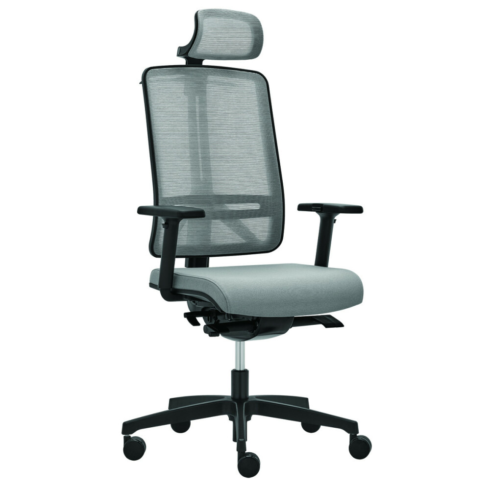 Kancelářská židle FLEXI FX 1104 plast černý