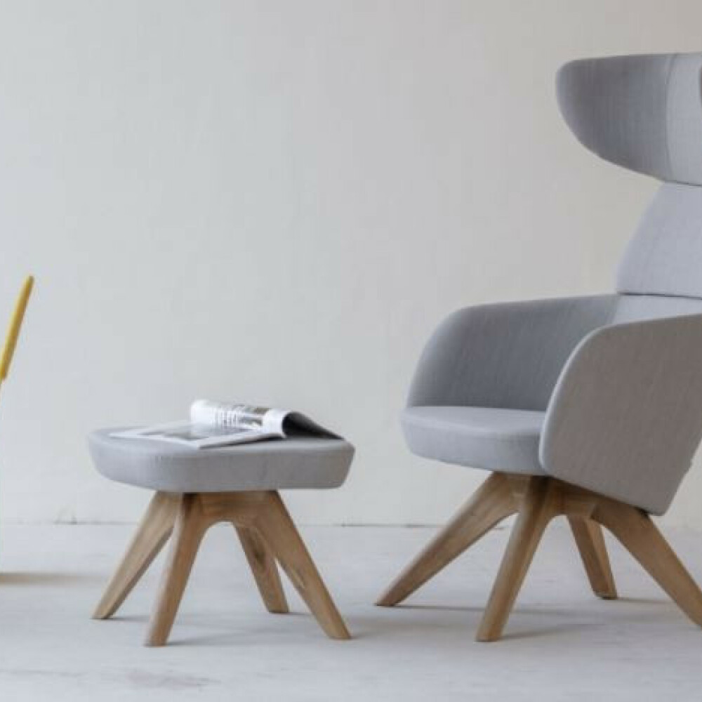 Křeslo WINX LOUNGE WX 886.16 s podnožkou
