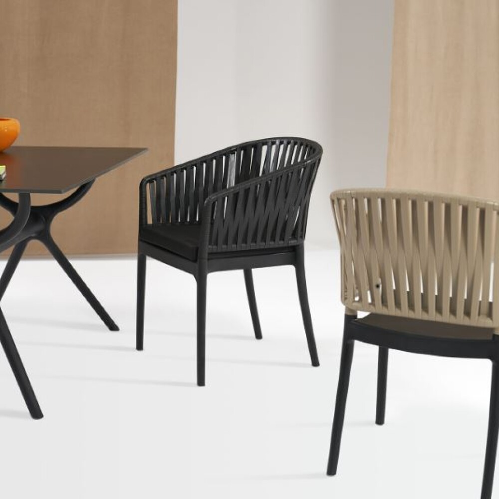 Plastová židle PORTOFINO ARMCHAIR