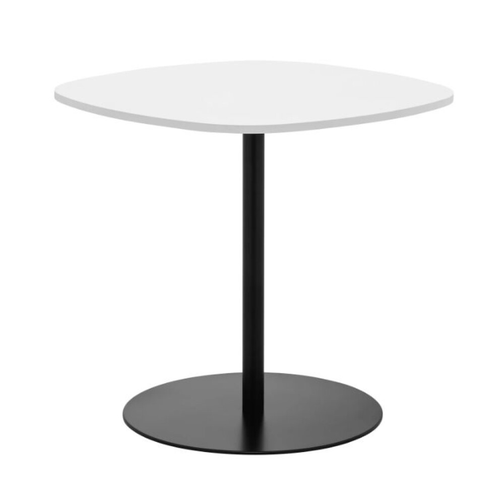 Stolek VITALO TA C - výška podnože 760 mm, zaoblená deska stolu