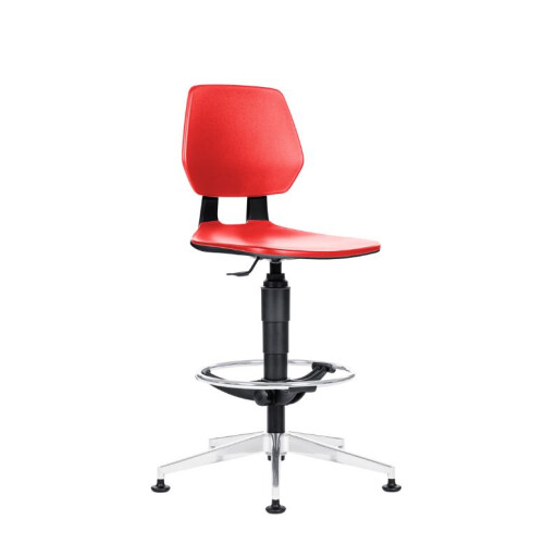 Pracovní židle 1260 Alloy PLAST s kruhem na nohy