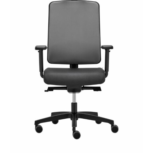 Kancelářská židle FLEXI FX 1124 plast černý