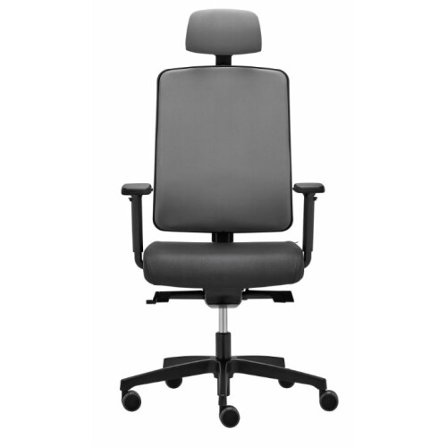 Kancelářská židle FLEXI FX 1124 plast černý