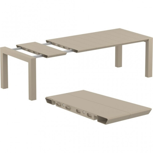 Zahradní rozkládací stůl VEGAS TABLE MEDIUM - taupe