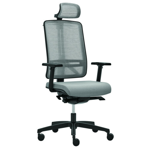 Kancelářská židle FLEXI FX 1104 plast černý