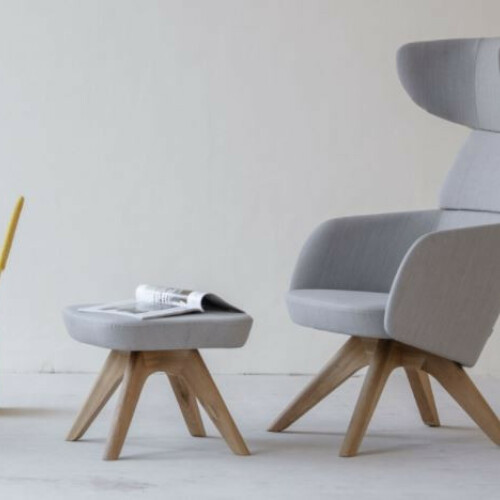 Křeslo WINX LOUNGE WX 886.16 s podnožkou