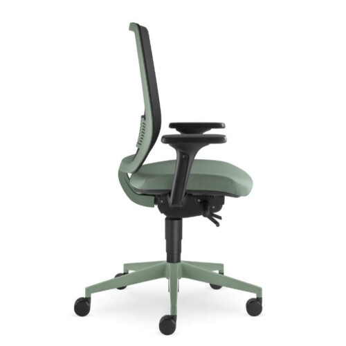 Kancelářská židle LYRA Air 215-GREEN - zelený kříž