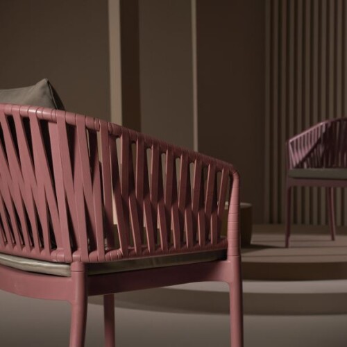 Plastová židle PORTOFINO ARMCHAIR