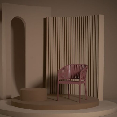 Plastová židle PORTOFINO ARMCHAIR