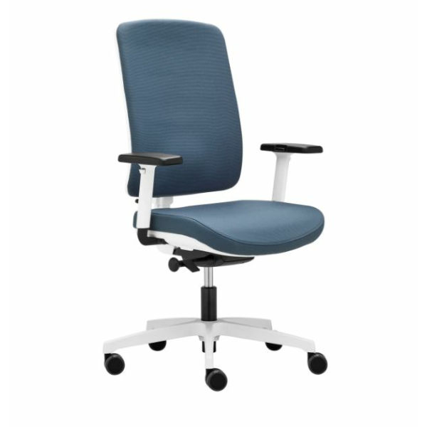 Kancelářská židle FLEXI FX 1113 A plast bílý