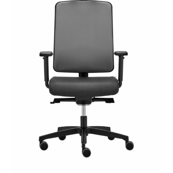Kancelářská židle FLEXI FX 1124 plast černý
