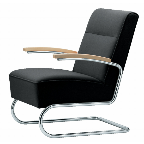Relaxační křeslo Thonet S 412 vysoké