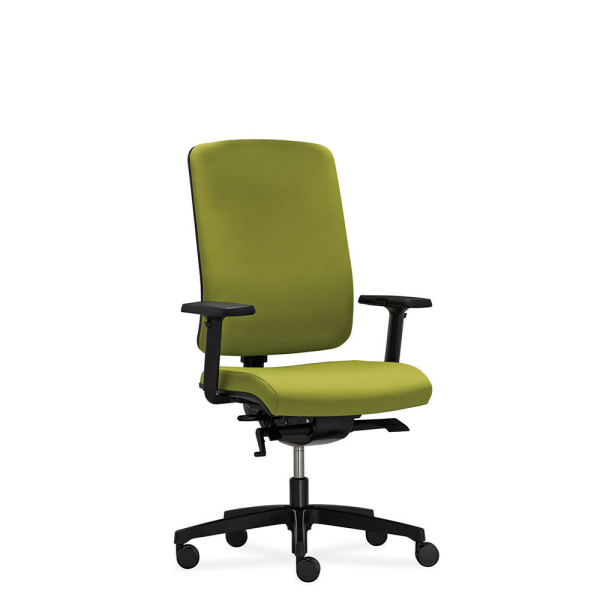 Kancelářská židle FLEXi FX1114 plast černý