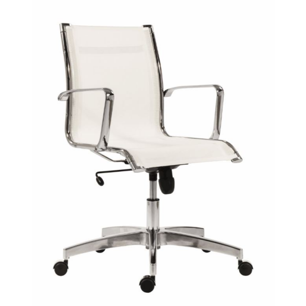 Síťovaná kancelářská židle 8850 Kase Mesh Low white