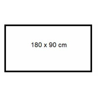 180 x 90 cm