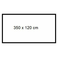 350 x 120 cm